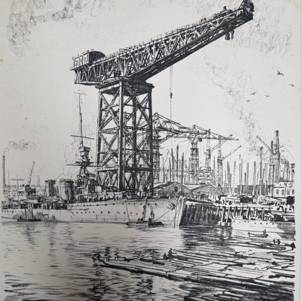 Fitting out Basin by Muirhead Bone