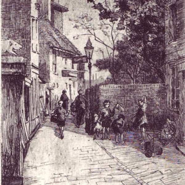 May Tremel - Street With Children