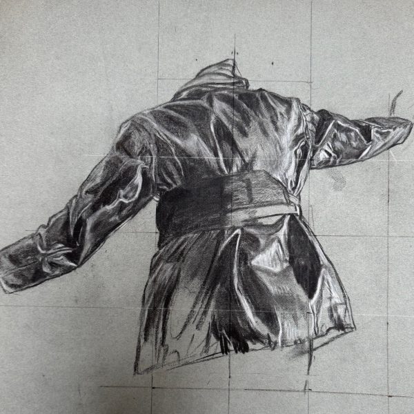 Muirhead Bone Study for Winter Mine-Laying off Iceland, c.1942