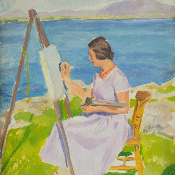 Stephen Bone - Mary Adshead Sketching
