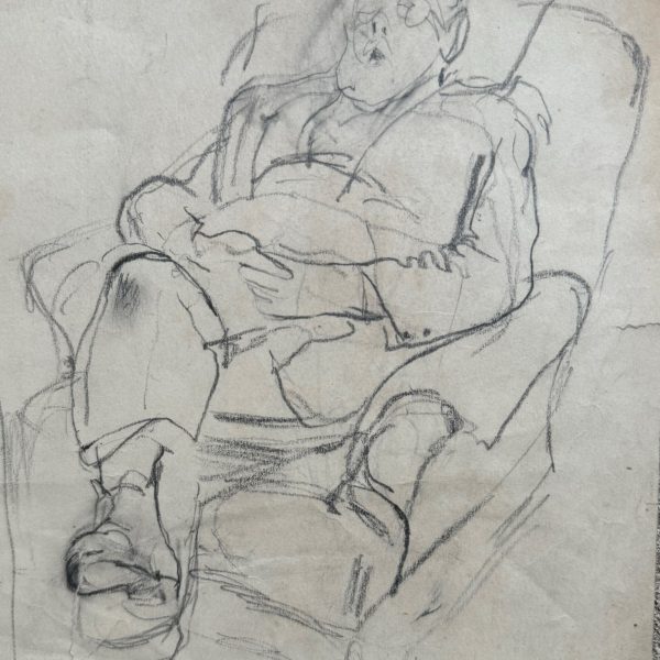 William Dunbar taking an afternoon nap